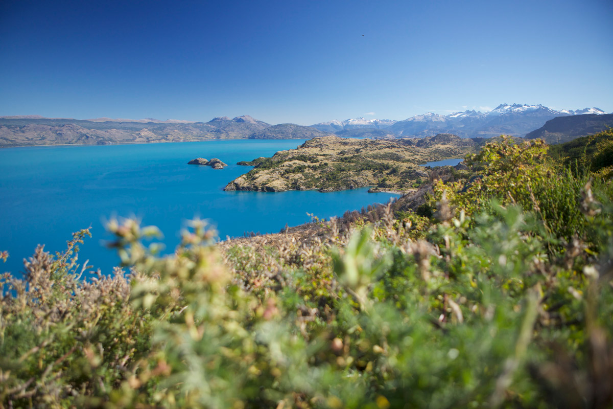 Vista del Lago General Carrera