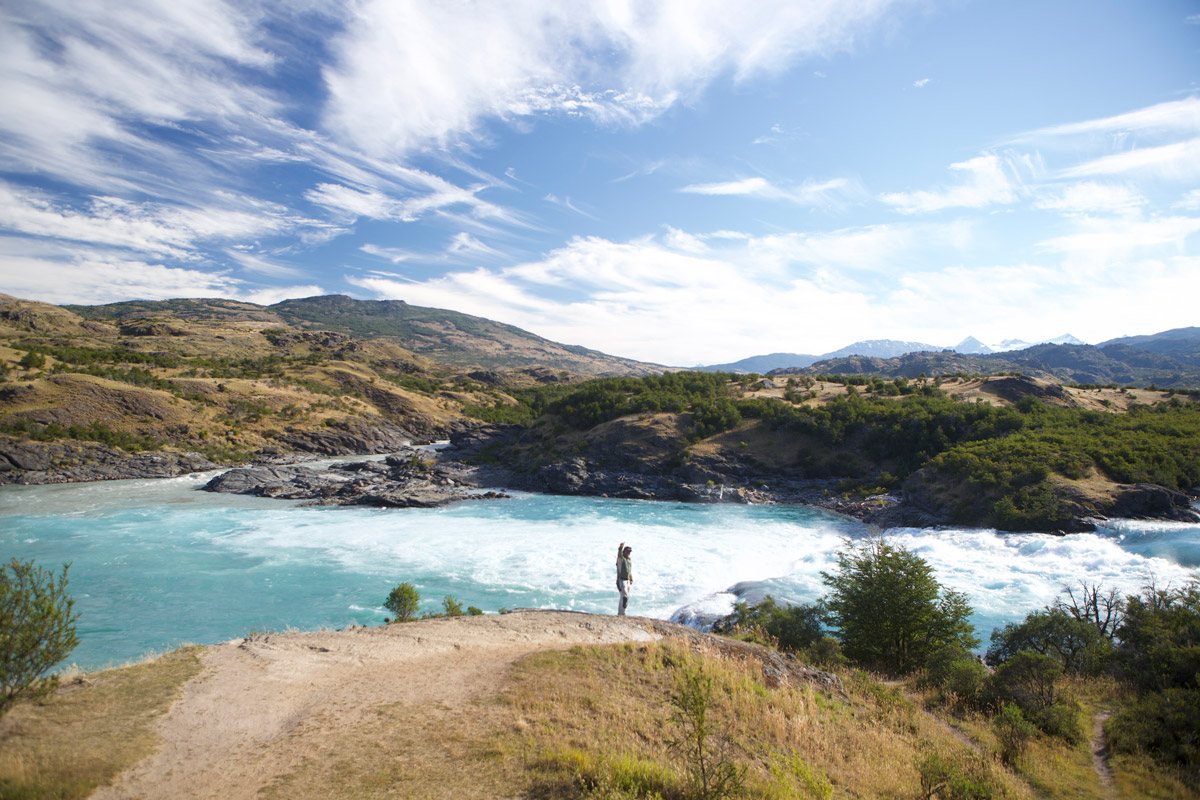 Confluencia del Río Baker y el Río Nef